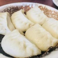 Dumplings With Pork & Napa Cabbage (10) · 