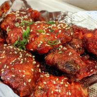 Korean Fried Chicken Special · 10-pc Korean Fried Chicken Wings Tossed in a Spicy Korean Sauce