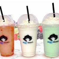 Smoothie · Your choice flavor blended with milk and ice, and topped with whipped cream