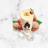 Frappe · Espresso with your choice flavor blended with milk. All of our products may have been in con...