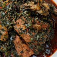Ẹ̀Fọ́ Riro · Spinach soup easily called or vegetable soup is cooked spicy spinach with lots of infused fl...