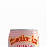 Hawaii Favorite (Can) · Passion Orange, Lilikoi Passion, Strawberry Guava Nectar, Kona Coffee, Oolong Tea, Green Tea.