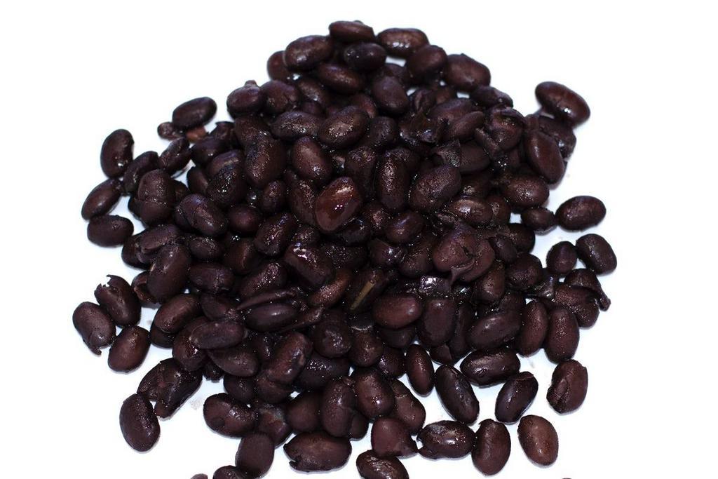 Black Beans · Black beans, yellow onion, jalapenos, cumin, salt, onion salt