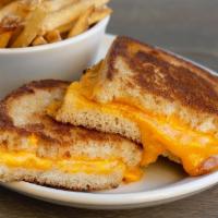 Grilled Cheese · VOTED BEST OF ABQ. Simply delicious -- our buttered Rustic white bread & thickly sliced ched...