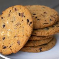 Triple Chocolate Chip Cookie · Our homemade Triple Chocolate Chip Cookies use three different types of chocolate for three ...