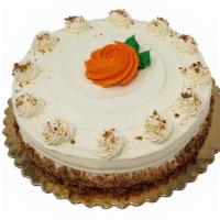 Carrot Cake With Cream Cheese Icing (8 Inch) · 
