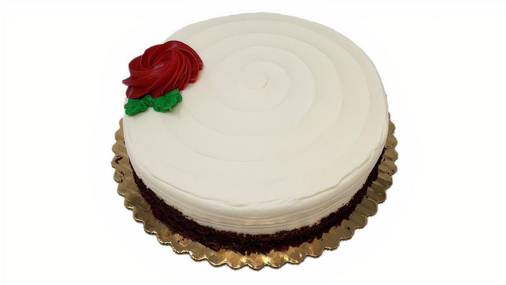 Red Velvet Cake With Cream Cheese Icing (8 Inch) · 