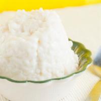 Rice Pudding · Arroz con leche.