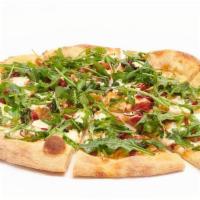 Say It Ain'T So · Garlic Infused Olive Oil, Fresh Mozzarella, Caramelized Onions, Roasted Red Pepper, Ricotta,...