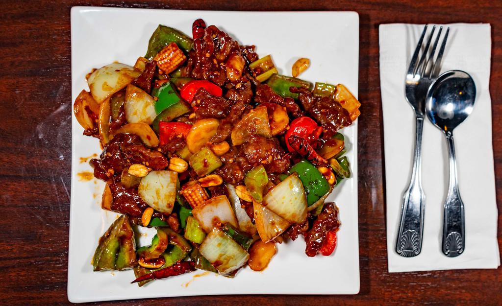 Kung Pao Beef · Spicy.