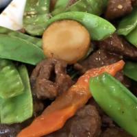 Beef With Snow Peas · 