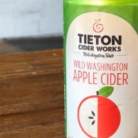 Tieton Wild Washington Cider · 12oz
ABV: 6.9
Bright green apples with a touch of lemon. Refreshing!
<br /><br />Add 4 or mo...