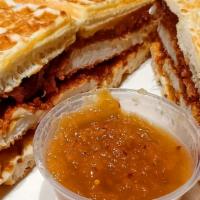 Chicken & Waffles Sandwich · Two Toasted 8