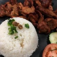 Bbq Pork With Rice / Com Thit Nuong · 
