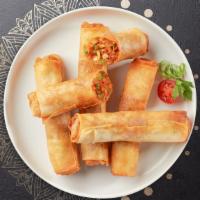 Egg Rolls · (3 pieces) Golden-fried with marinated pork and glass noodles. Served with sweet and sour sa...