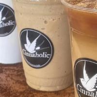 *Iced Mocha - 12 Oz · espresso combined with mocha sauce and your choice of milk