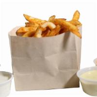 French Fries · Cajun Seasoned. Served with 1 side of sauce