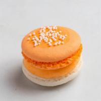 Mimosa French Macaron · French Macaron, Orange, Champagne