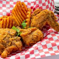 Fried Chicken Combo A · Drumsticks X2 Thigh X1 / 鸡腿X2 鸡大腿X1