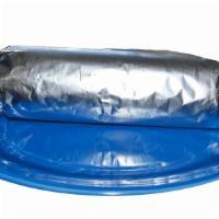 Super Burrito · Flour tortilla wrapped in aluminum foil served with rice, beans, pico de gallo, lettuce, che...