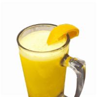 Aguas Frescas Naranja · Refreshing homemade orange flavored aguas frescas.