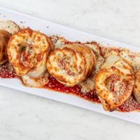 Pepperoni Rollatini · House-made dough rolled with pepperoni, pizza sauce, mozzarella and a sprinkle of Parmesan. ...