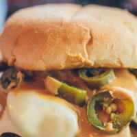Jalapeño Peanut Butter Burger · A sweet and spicy delight that will have your taste buds jumping for joy. Its a combination ...