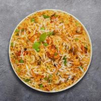 Veggie Vigilante Rice Man · Aromatic basmati rice with garden fresh vegetable cooked with herbs, spices and seasonings