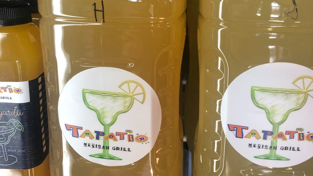 Half Gallon Of Our Home Made Margarita · Our home-made margarita, made with fresh ingredients perfect for a party or a sunny day out on the boat, perfect to share,...just add ice.
