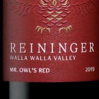 2019 Mr. Owl'S Red- Walla Walla · For those who’ve met Mr. Owl, you’ll know this vintage is Raul in a bottle. Showcasing his f...