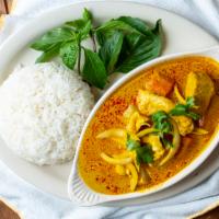Tofu Curry · with Jasmine rice