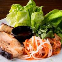 Garden Salad · Romaine lettuce, carrot, red onion, tomato and choice of dressing.