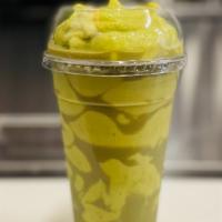 Avocado Matcha · Blended Avocado Smoothie with condensed milk and creamer with MATCHA Drizzles.
This drink ha...