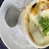 French Onion Soup · Cup $3.99 | Bowl $5.99