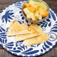 Kids Quesadilla · For all our amigos 12 and under. Comes with one side