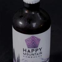Kombucha - Huckleberry · 12oz Happy Mountain Kombucha - Bottle