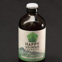 Kombucha - Honeydew Melon · 12oz Happy Mountain Kombucha - Bottle