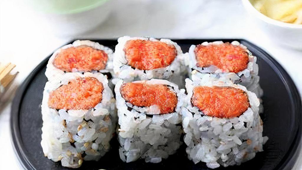 Spicy Tuna Roll · Tuna with spicy mayo, cucumber