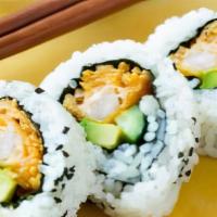 Shrimp Tempura Roll · Shrimp tempura, cucumber, mayo