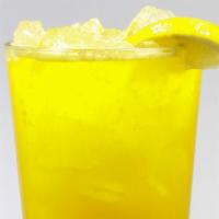 Turmeric Lemonade · Our famous house lemonade made with Golden Turmeric.