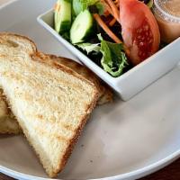 Grilled Cheese · Choice of provolone or cheddar cheese, white sandwich bread or rustic bread.
