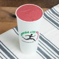 Pb & J Smoothie · Traditional PB and J taste in a healthful cup. Core ingredients- strawberry, peanut butter, ...
