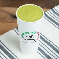 Peaches & Greens Smoothie · Peaches and greens is high in vitamin C, potassium, calcium and fiber-rich chia seeds. Core ...