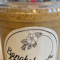 Thai Iced Coffee  · Espresso sweetened and topped with dash of cream