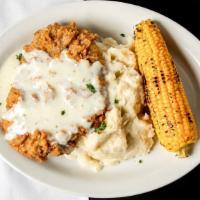 Chicken Fried Steak · Our original recipe for a real classic. Lightly breaded steak fried golden brown and served ...