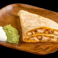 Camarones (Shrimp)Quesadilla · Consuming raw eggs, undercooked meat or seafood may increase your risk of food borne illness...