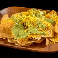 Chips & Guacamole · With cheese and guacamole.