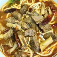 Hot & Spicy Noodle Soup · Spicy.