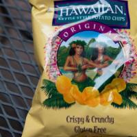 Hawaiian Chips · Original, Sweet Maui Onion, Luau BBQ, Hulapeno
