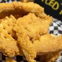 Catfish Basket · Golden Deep Fried Catfish